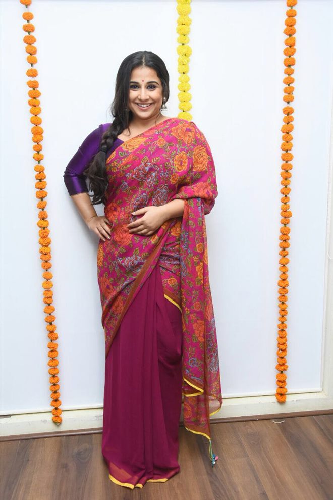 Vidya Balan Promotes Tumhari Sulu In Mumbai