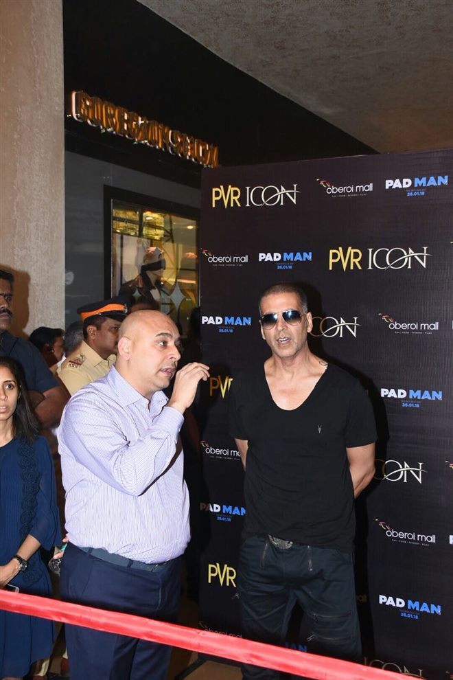 Akshay Kumar Inagurates PVR , Oberoi Mall At Goregaon