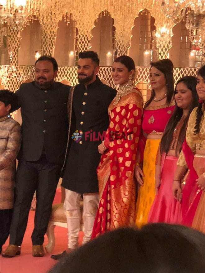 Anushka Sharma & Virat Kohli Wedding Reception In New Delhi