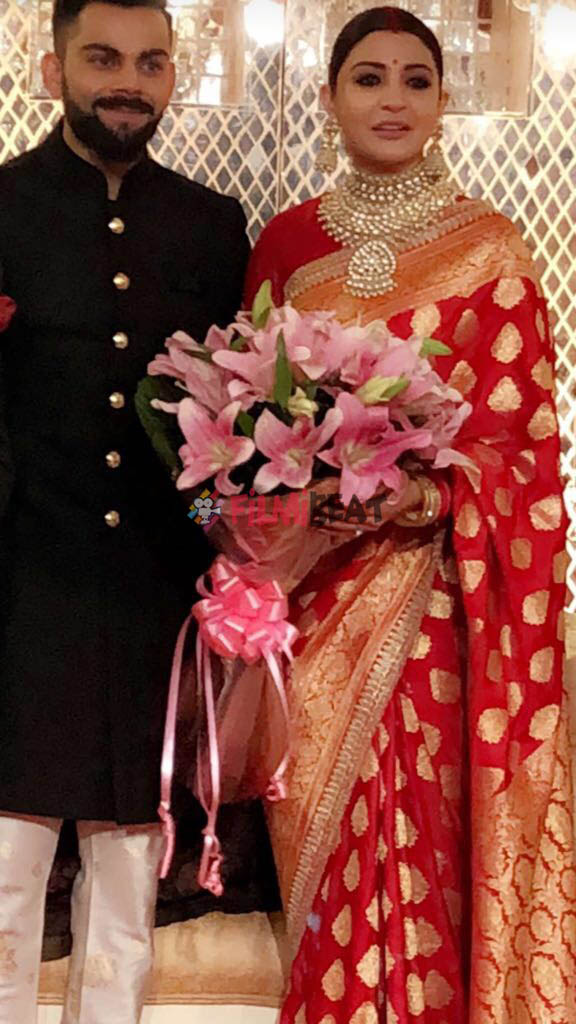 Anushka Sharma & Virat Kohli Wedding Reception In New Delhi