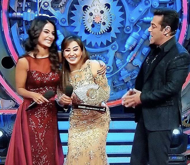 Shilpa Shinde Wins Bigg Boss 11