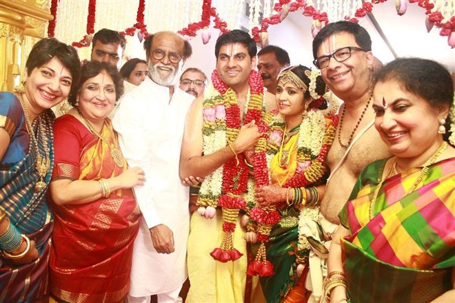 Actor YG Mahendra son Harshavardhan's Wedding