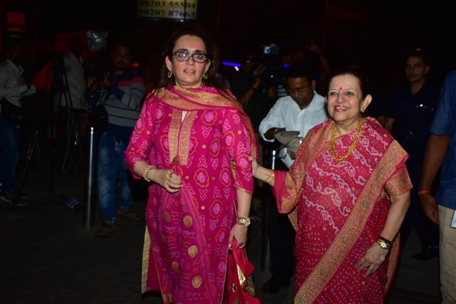 Ambani Family At Siddhivinayak Temple