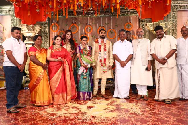 Director Parthiban and Actress Seetha's Daughter Wedding