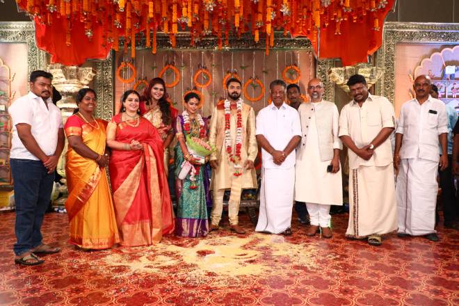Director Parthiban and Actress Seetha's Daughter Wedding