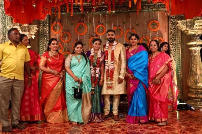 Director Parthiban and Actress Seetha's Daughter Wedding