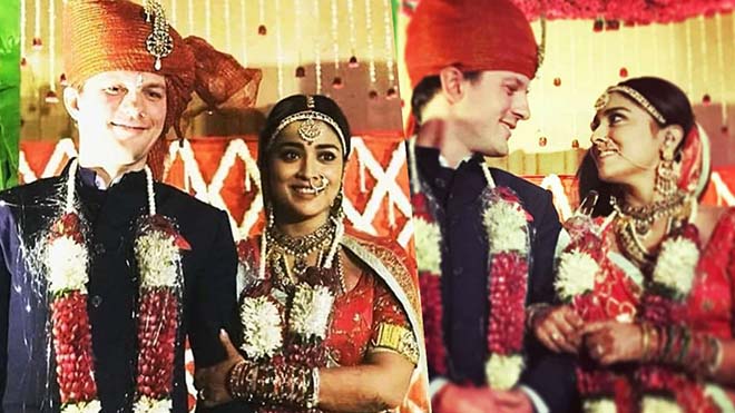 Shriya Saran & Andrei Koscheev Wedding