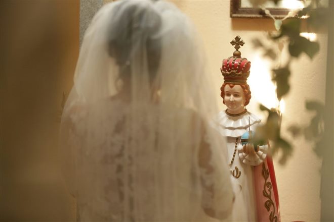 Chiranjeevi Sarja And Meghana Raj Christian Wedding