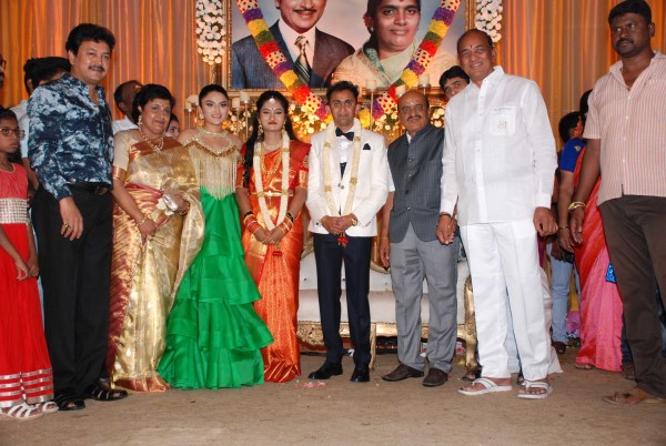 Dr.Rajkumar Grandson Reception Pictures