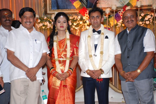 Dr.Rajkumar Grandson Reception Pictures