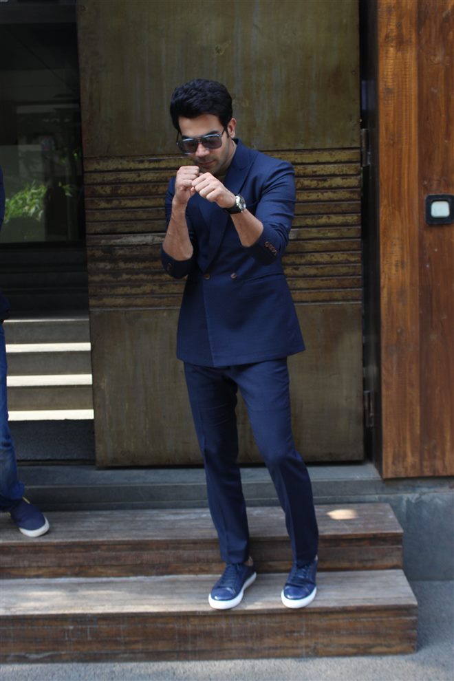 Rajkumar Rao Promotes Omerta In Mumbai - Filmibeat