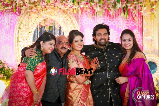 Meghana Raj & Chiru Sarja Wedding Reception
