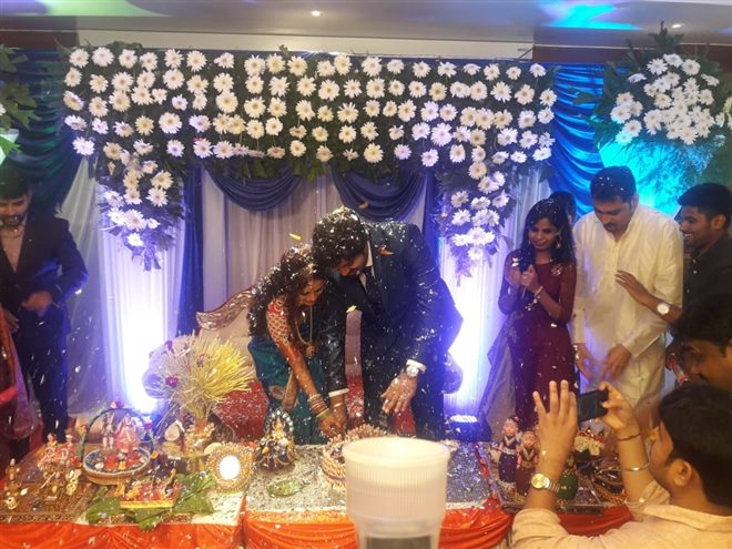 Rajahuli Fame Kannada Actor Harsha Engagement