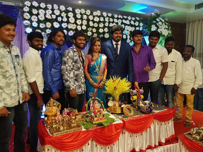 Rajahuli Fame Kannada Actor Harsha Engagement
