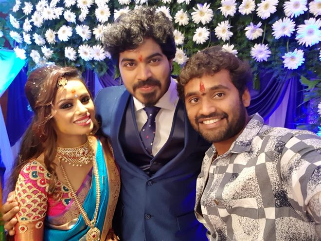 Rajahuli Fame Kannada Actor Harsha Engagement
