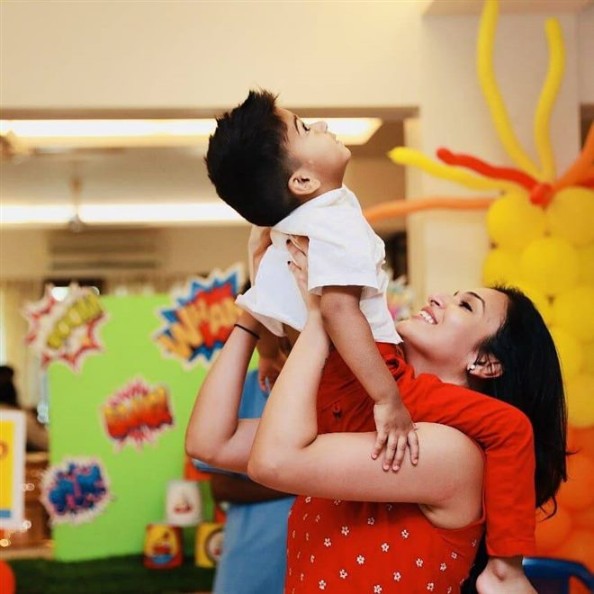 Rajinikanth Grandson Ved Birthday Celebration