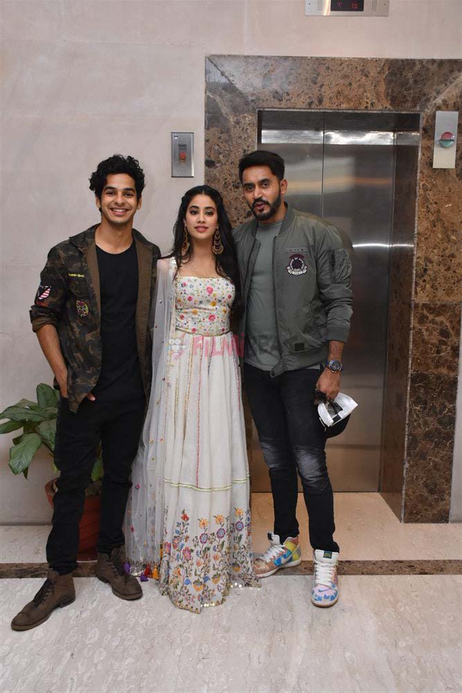 Jhanvi Kapoor & Ishan Khattar Promotion Photoshoot For Dhadak In New Delhi