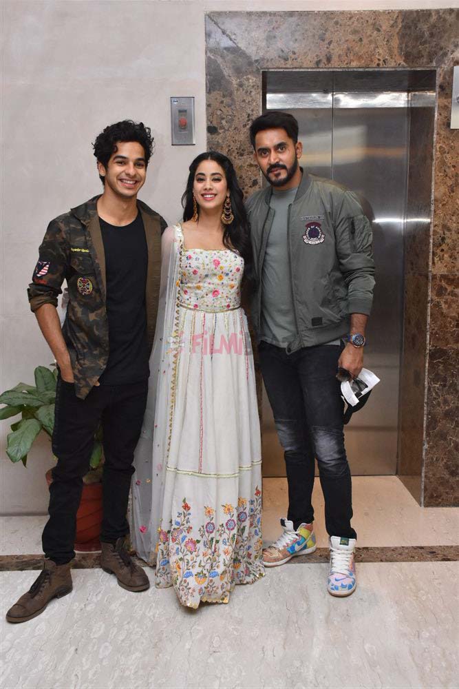 Jhanvi Kapoor & Ishan Khattar Promotion Photoshoot For Dhadak In New Delhi