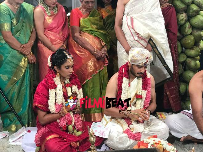 Kannada Actor Sunil Raoh & Shreya Iyer Marriage