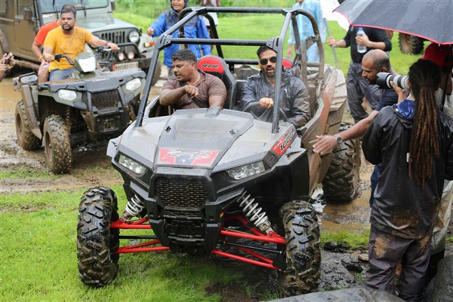 Sunil Shetty Launch India's First Off Roading Rally Mud Skull Adventure At Karjat