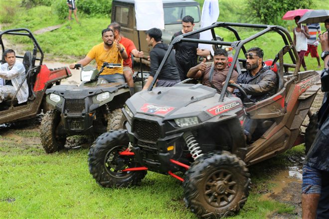 Sunil Shetty Launch India's First Off Roading Rally Mud Skull Adventure At Karjat