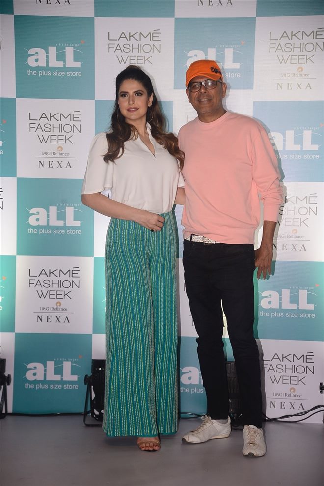 Zareen Khan At LFW Plus Size Model auditions