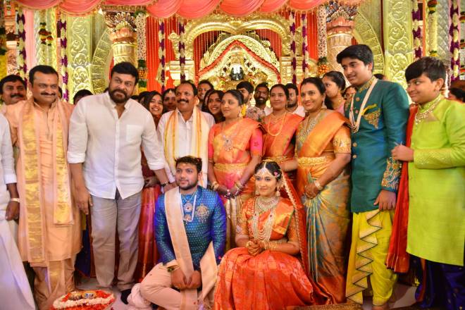 Celebs Attended Producer Ganesh Brothers Daughter Ashritha Wedding With Sai Pavan