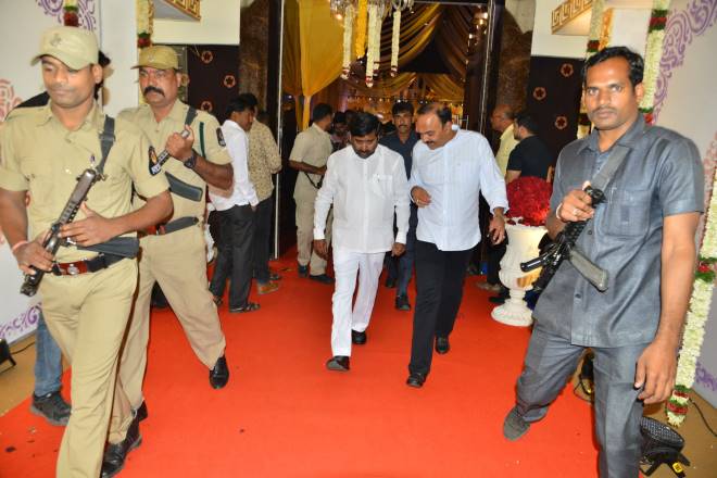 Celebs Attended Producer Ganesh Brothers Daughter Ashritha Wedding With Sai Pavan