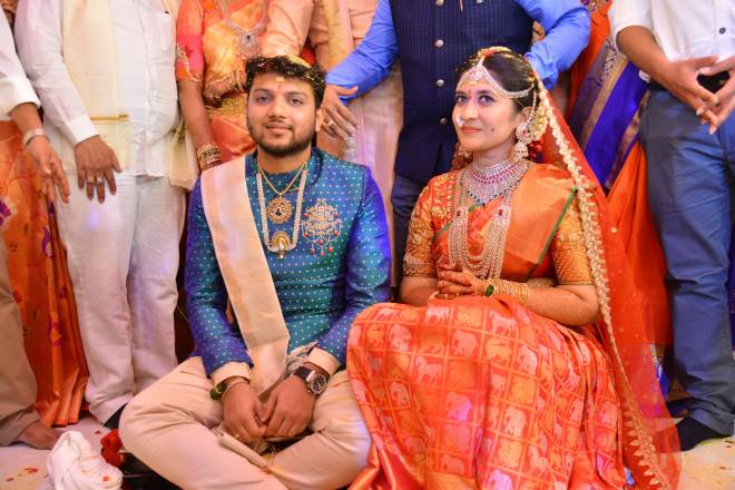 Celebs Attended Producer Ganesh Brothers Daughter Ashritha Wedding With Sai Pavan