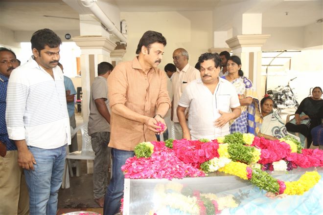 Telugu Celebs Pay Last Tribute to Director B Jaya