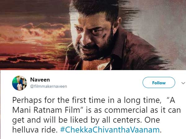 Chekka Chivantha Vaanam Twitter Audience Reaction