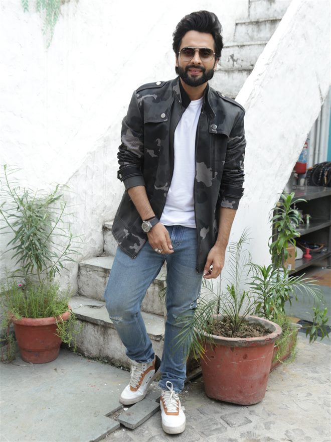 Jacky Bagnani and Kritika Kamra promotes Mitron in New Delhi
