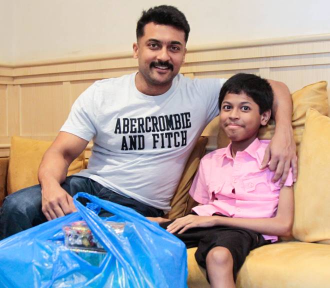 Suriya Sivakumar Family Adopts A Child