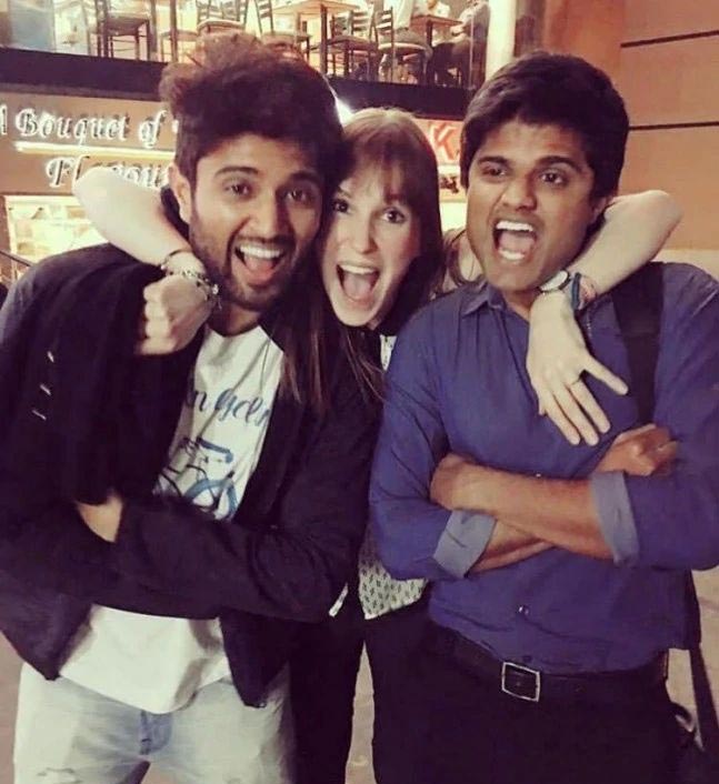 Vijay Devarakonda With His Foreign Love Vimmy