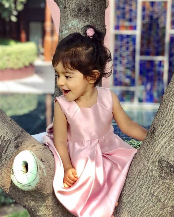 Actress Asin Daughter Arin's First Birthday Celebration