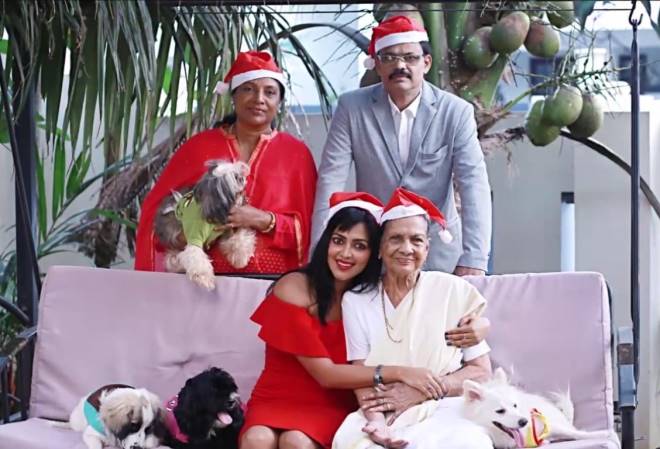 Amala Paul Family Photos