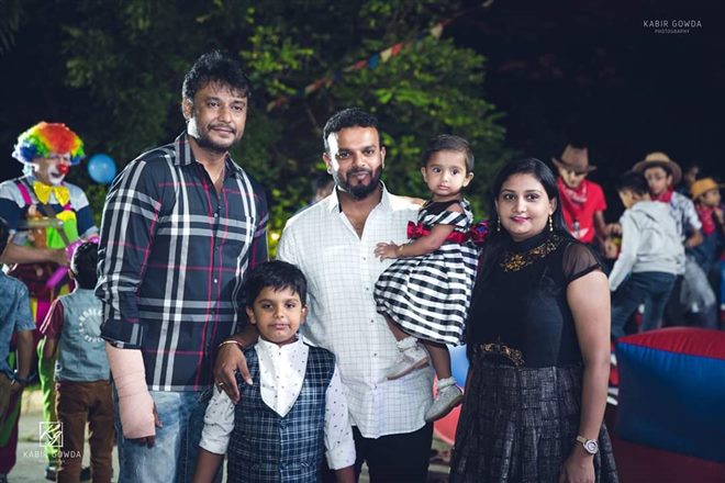 Actor Darshan Son Vineesh Birthday Celebration 2018