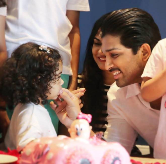 Allu Arjun Daughter Allu Arha 2nd Birthday Celebration