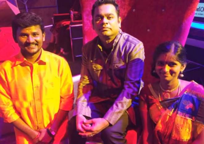 Super Singer Rajalakshmi And Senthil Ganesan Family Photos
