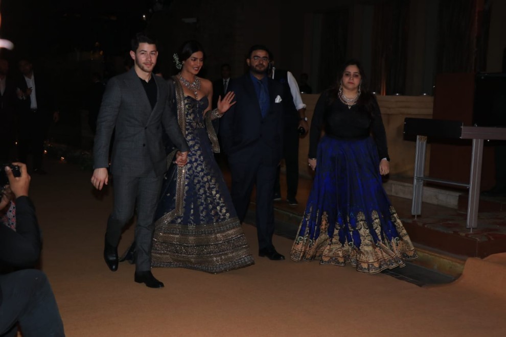 Priyanka Chopra & Nick Jonas Wedding Reception In Mumbai