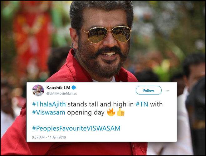 Celebs Reaction For Ajith Kumar Viswasam Movie