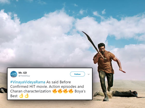 Vinaya Vidheya Rama Audience Reaction