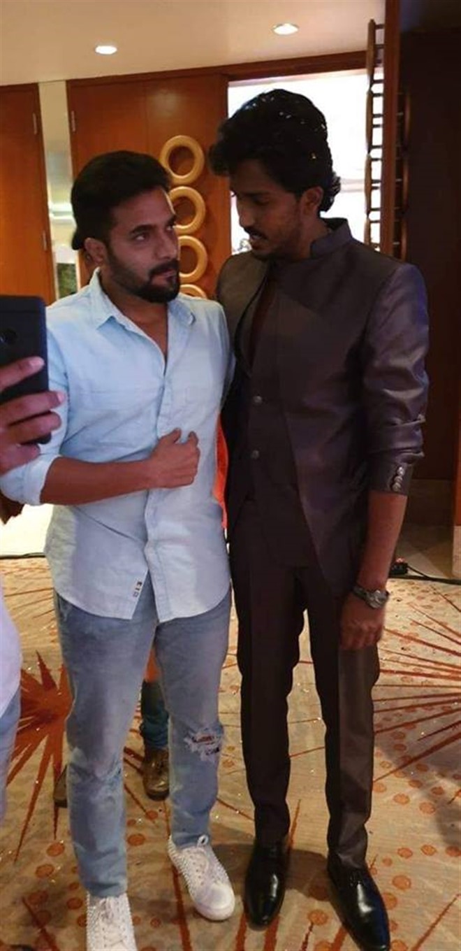 Crazy Star Ravichandran Daughter Geethanjali Engagement Photos