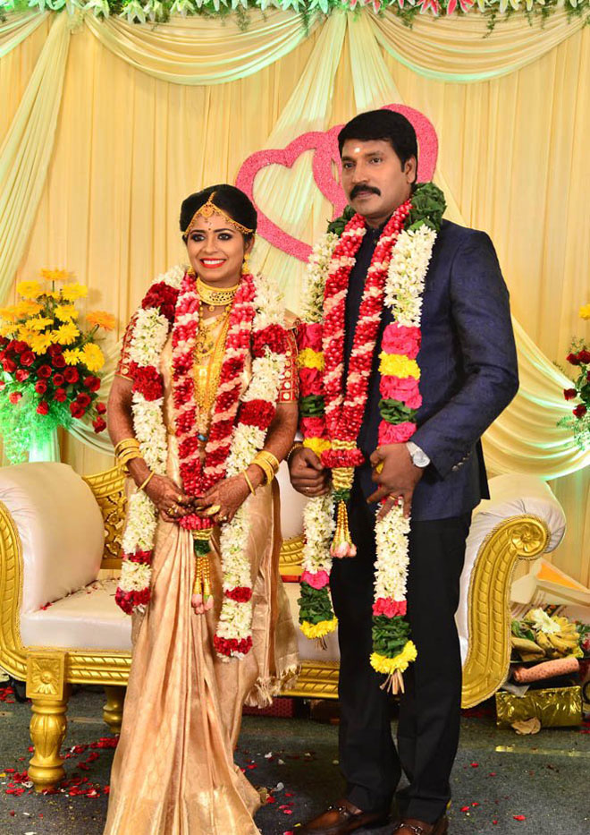 Jangiri Madhumitha And Moses Joel Marriage Photos