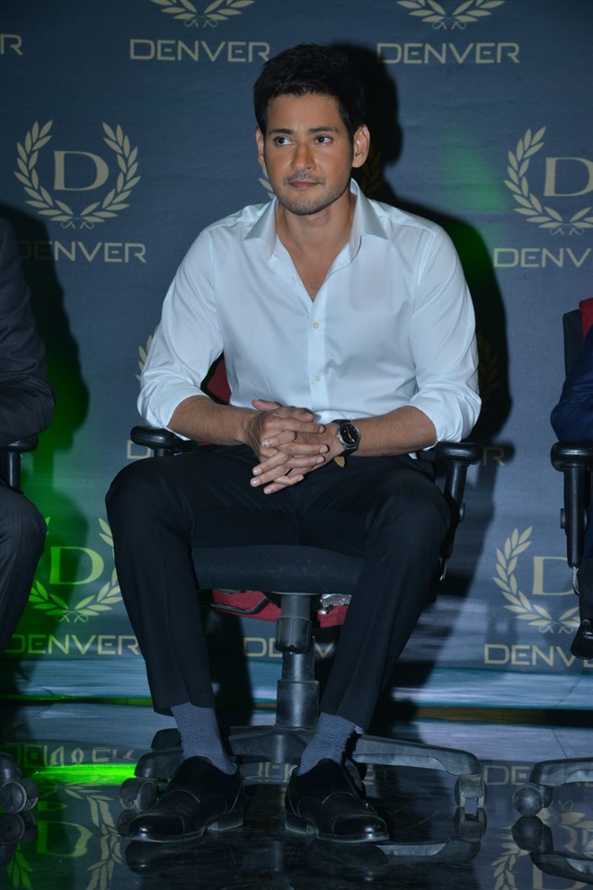 Mahesh Babu as Brand Ambassador for Denver Perfume