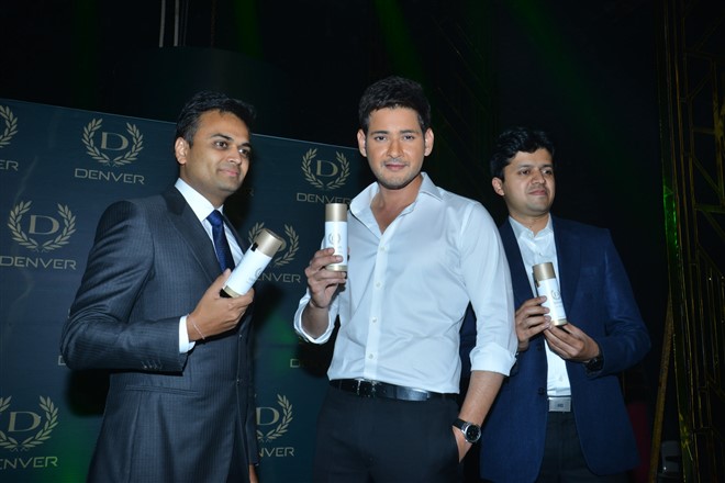 Mahesh Babu as Brand Ambassador for Denver Perfume