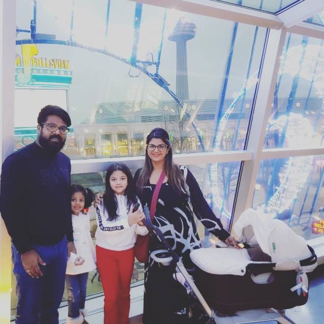 Rambha Family Photos