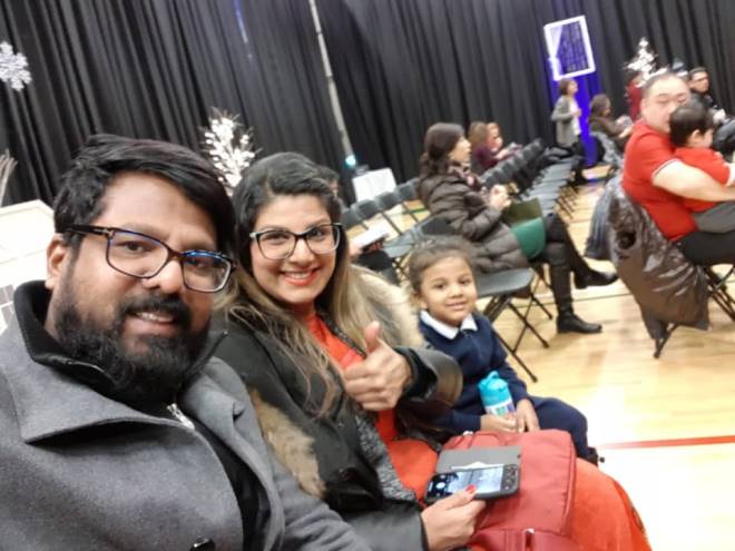 Rambha Family Photos