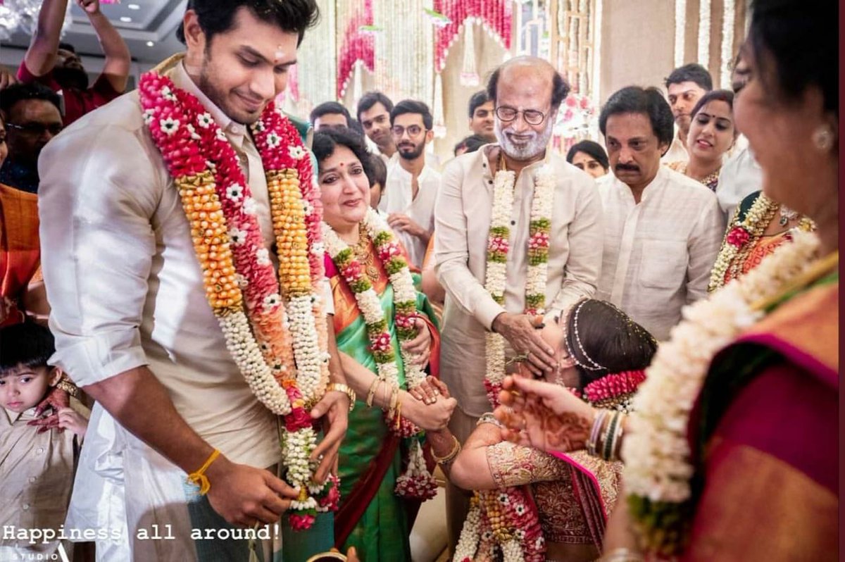 Soundarya Rajinikanth And Vishagan Vanangamudi's Wedding Photos