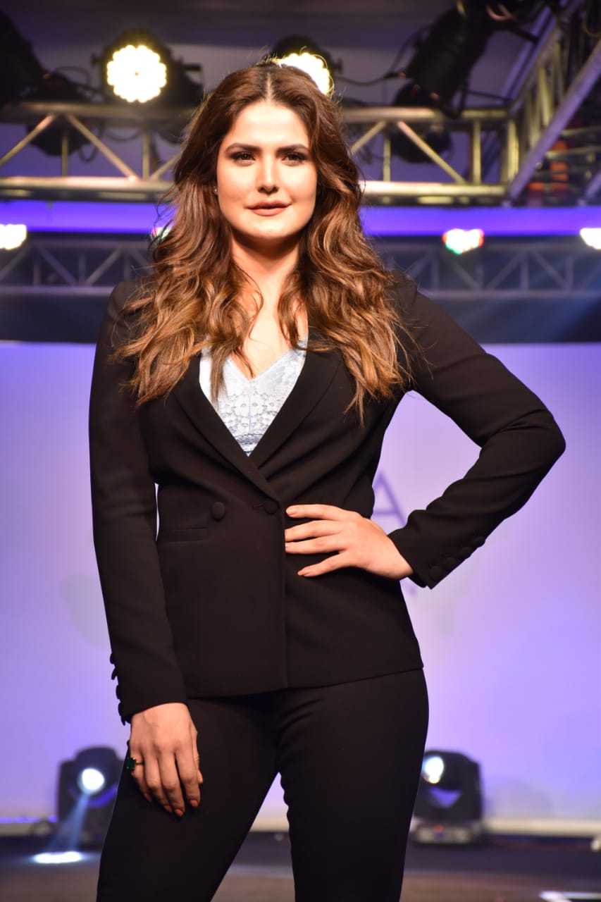 Zarine khan At Lingerie Plus Size Fashion Show